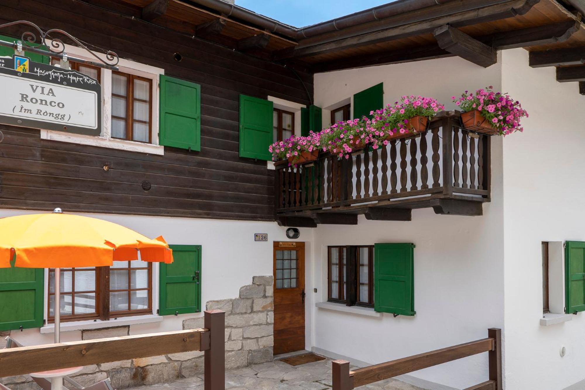 Incanto Walser Apartments Ronco Макуняга Екстериор снимка